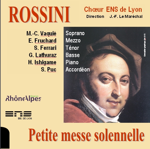 pochette du CD Rossini (2013)